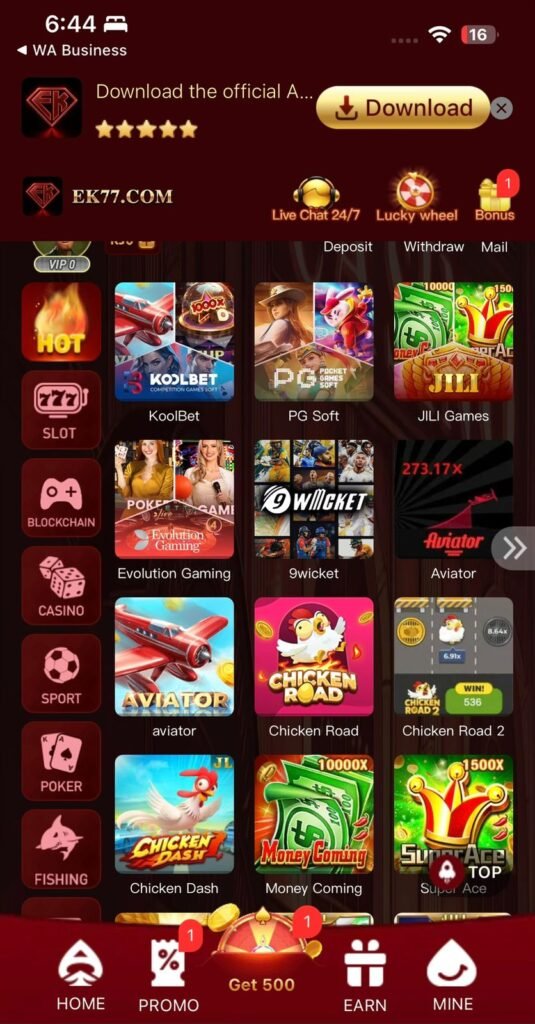EK77 Game – Win Real Rewards