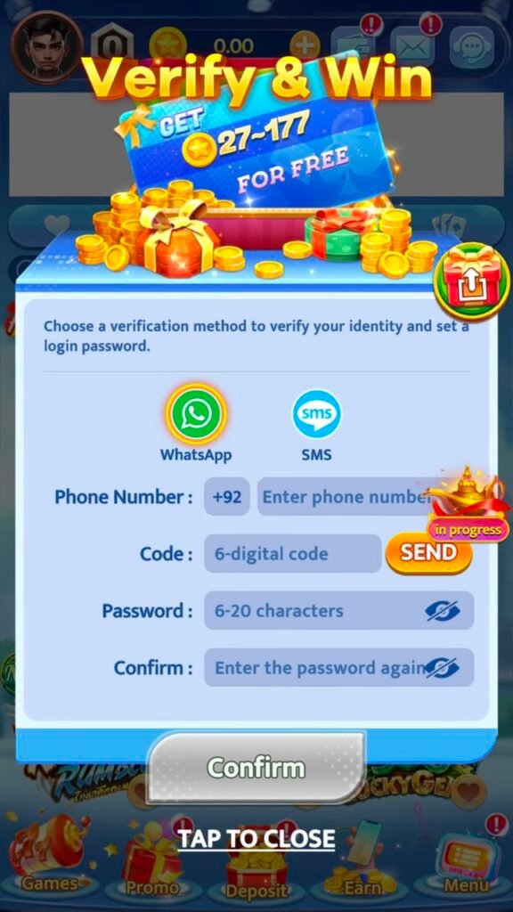 OXX Game Register Account