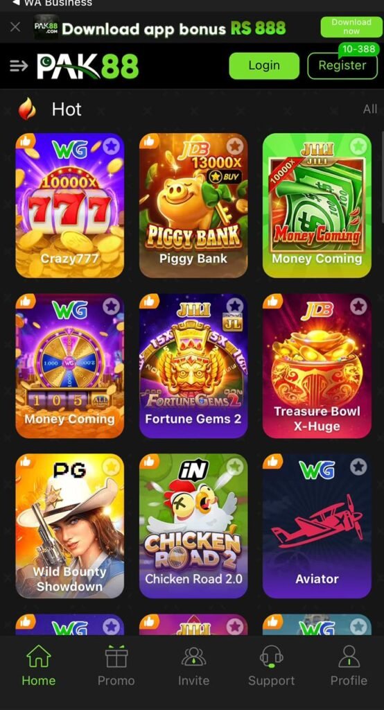 PAK  88 New Earning Game 