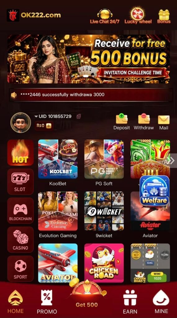 OK2222 Game Latest Version