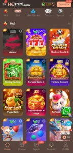 HC777 Game Features
