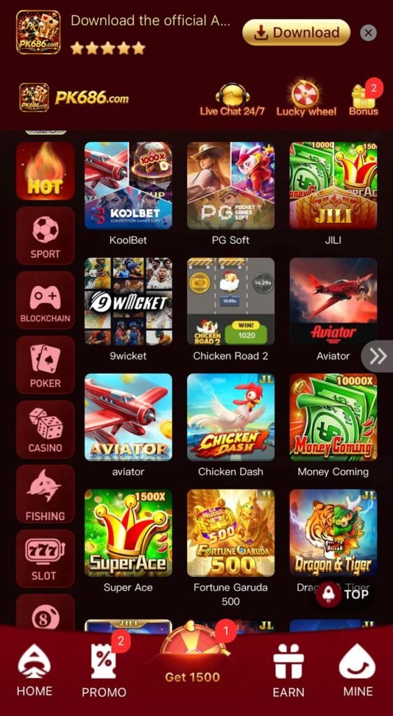 PK686 Game APK