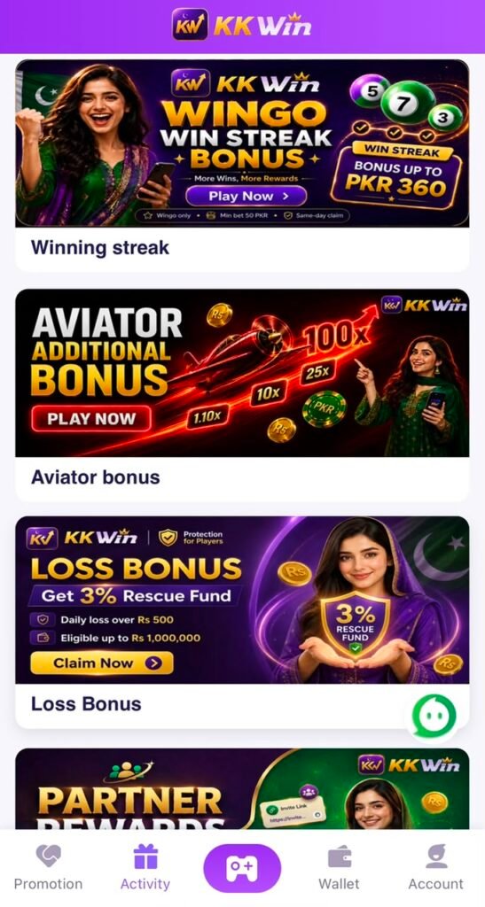 KKWIN Game EARN & Login