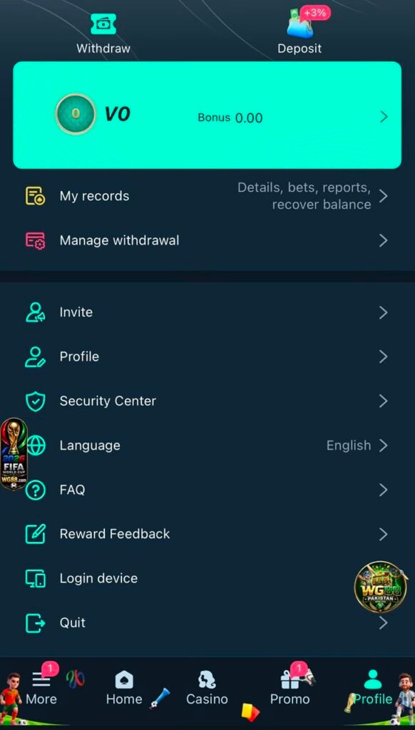 Fast Withdraw and Deposit