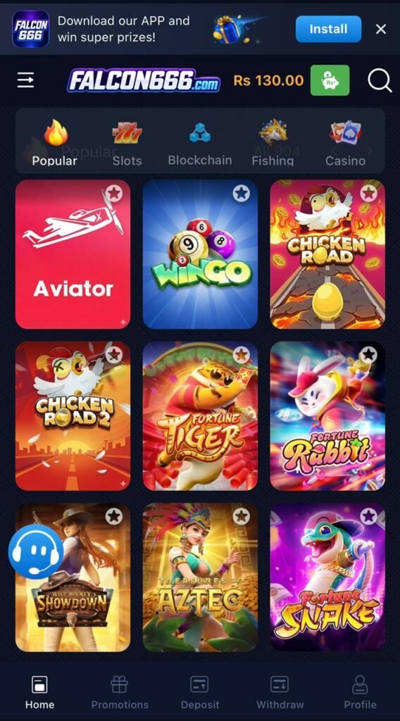 FALCON 666 Game App