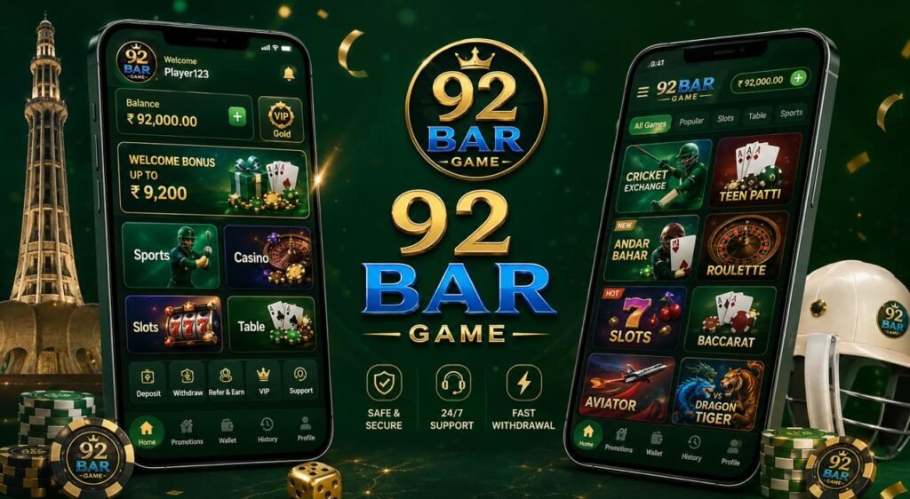 92 Bar Game