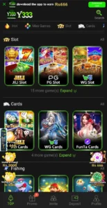 Y333 Game App